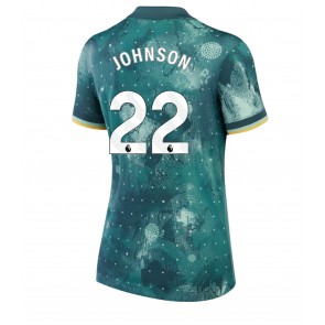 Billiga Tottenham Hotspur Brennan Johnson #22 Tredjeställ Dam 2024-25 Kortärmad